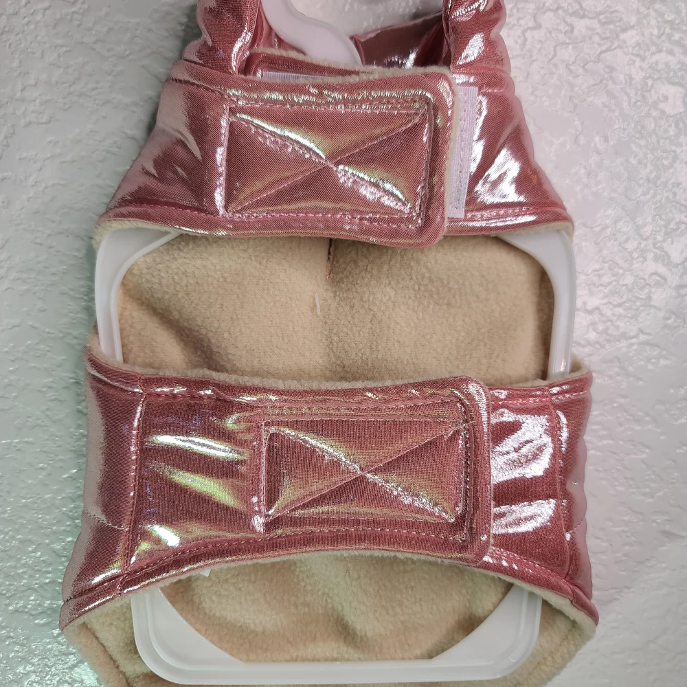 NWT Small Dog Puffer Vest Jacket with Heart Patch XS